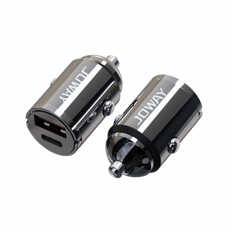 JC112 PD20W双口车载充电器_充电器_深圳市优德88电源有限公司