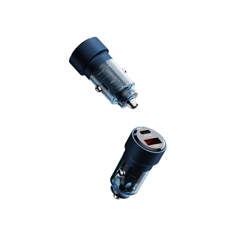JC136 PD30W双口车载充电器_充电器_深圳市优德88电源有限公司