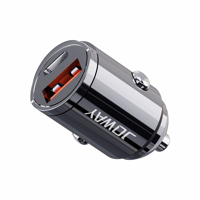 JC112 PD20W双口车载充电器_充电器_深圳市优德88电源有限公司