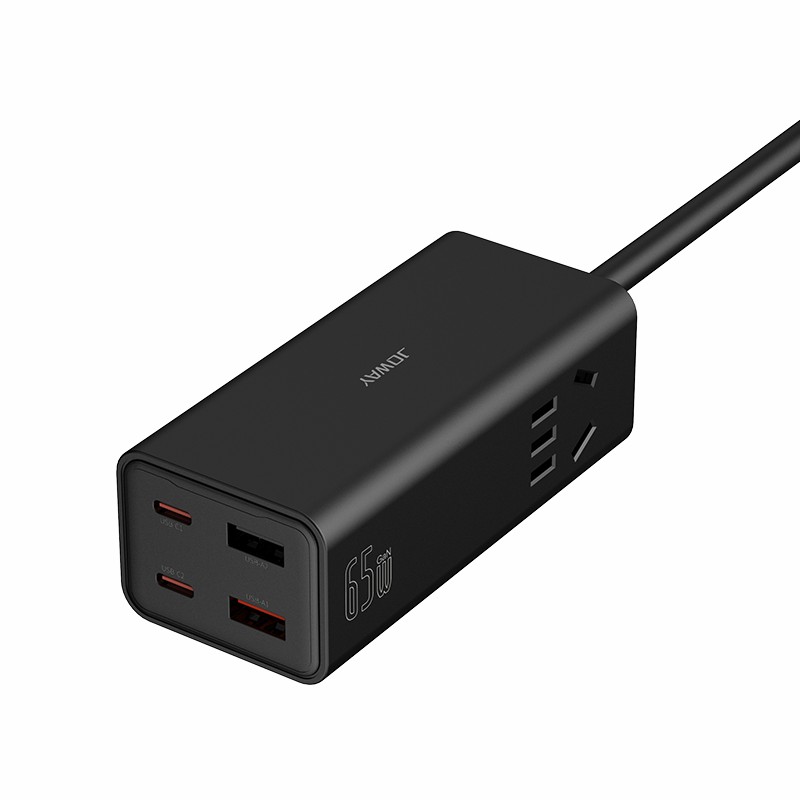 JC128 65W快充插线板_充电器_深圳市优德88电源有限公司