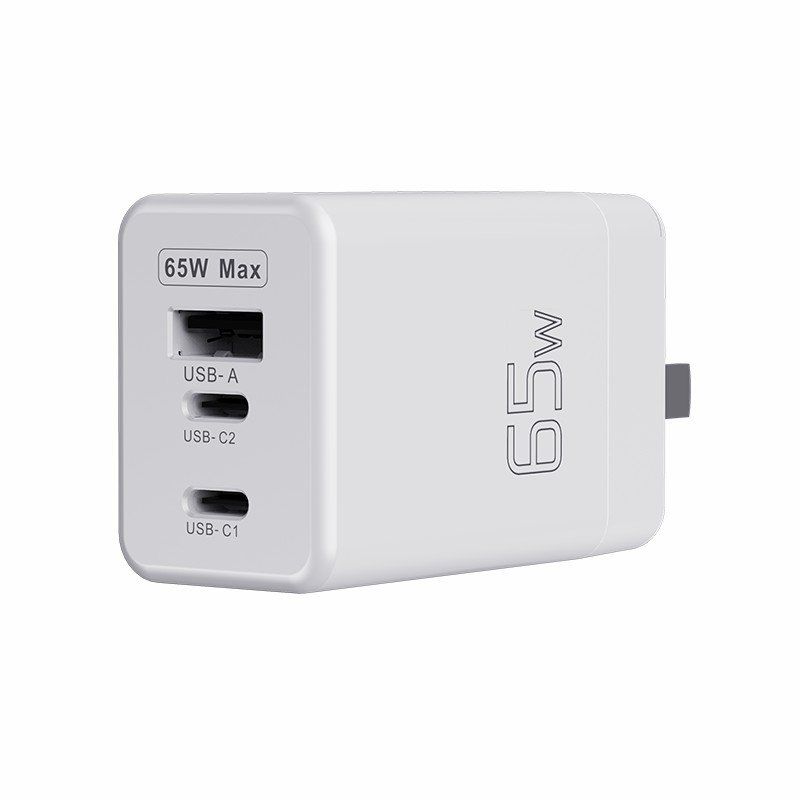 JC165 GaN 65W超快速充电器_充电器_深圳市优德88电源有限公司