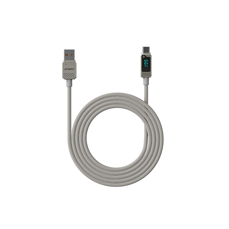 TC016  66w机甲锌合金数显数据线_数据线_深圳市优德88电源有限公司