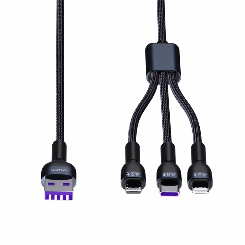 Li137-3  一拖三快充数据线_待上市新品_深圳市优德88电源有限公司