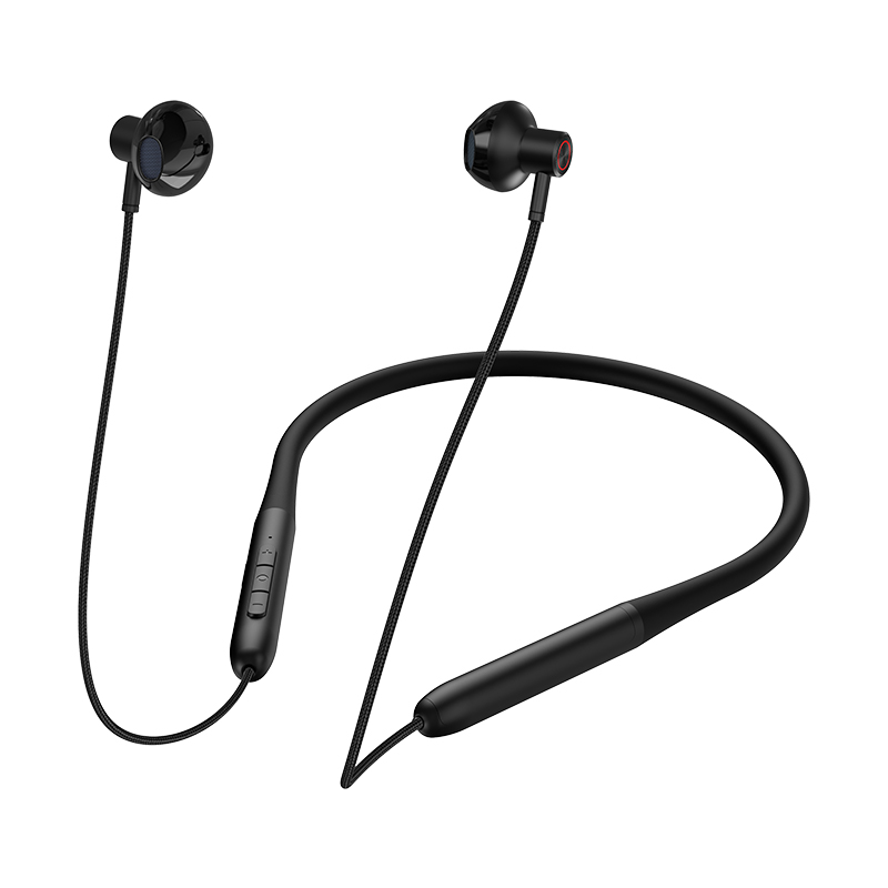 H185 硅胶挂脖运动蓝牙耳机 _挂脖蓝牙耳机_深圳市优德88电源有限公司