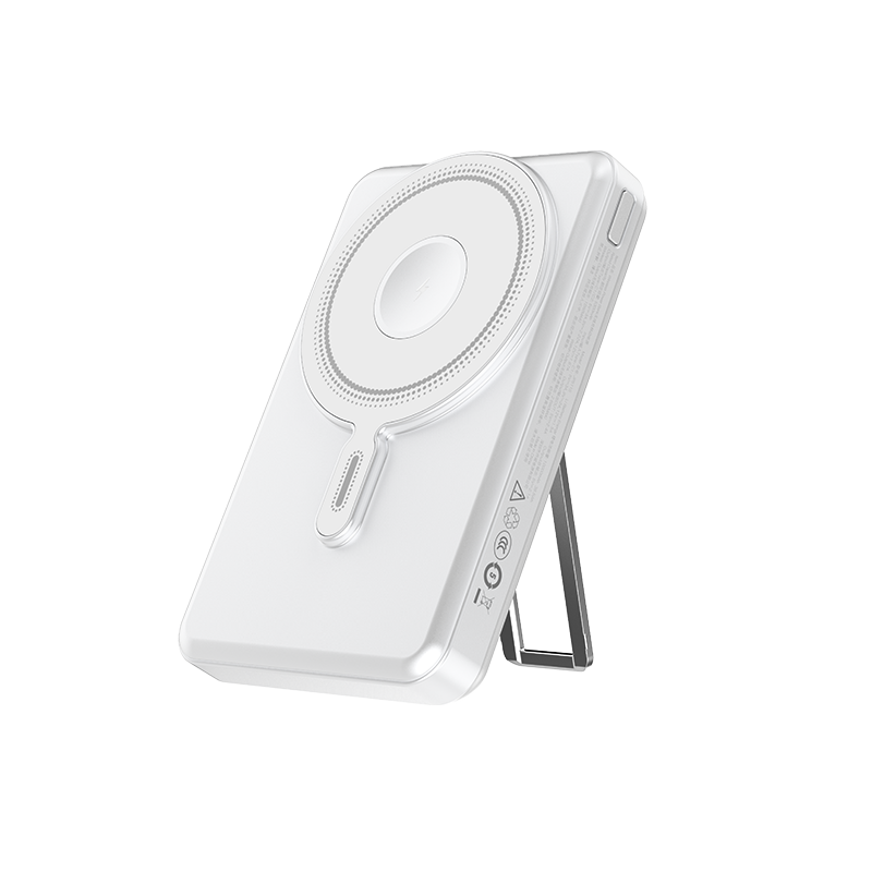 JP511S 五合一磁吸支架带线移动电源_待上市新品_深圳市优德88电源有限公司
