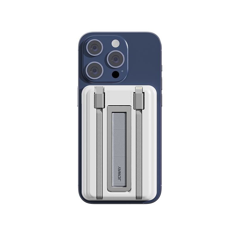 JP511S 五合一磁吸支架带线移动电源_移动电源_深圳市优德88电源有限公司